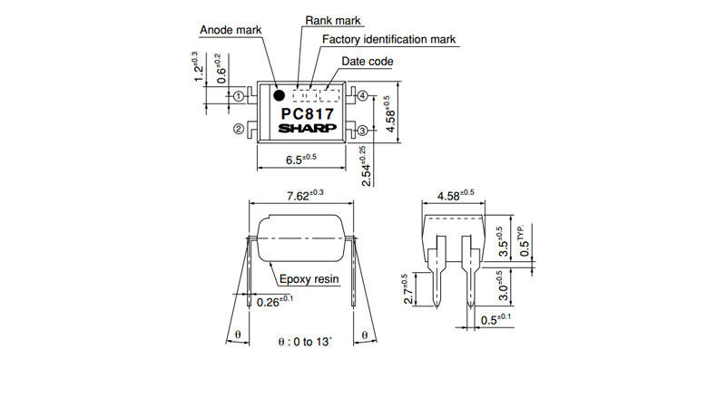 دیتا شیت ای سی pc 817