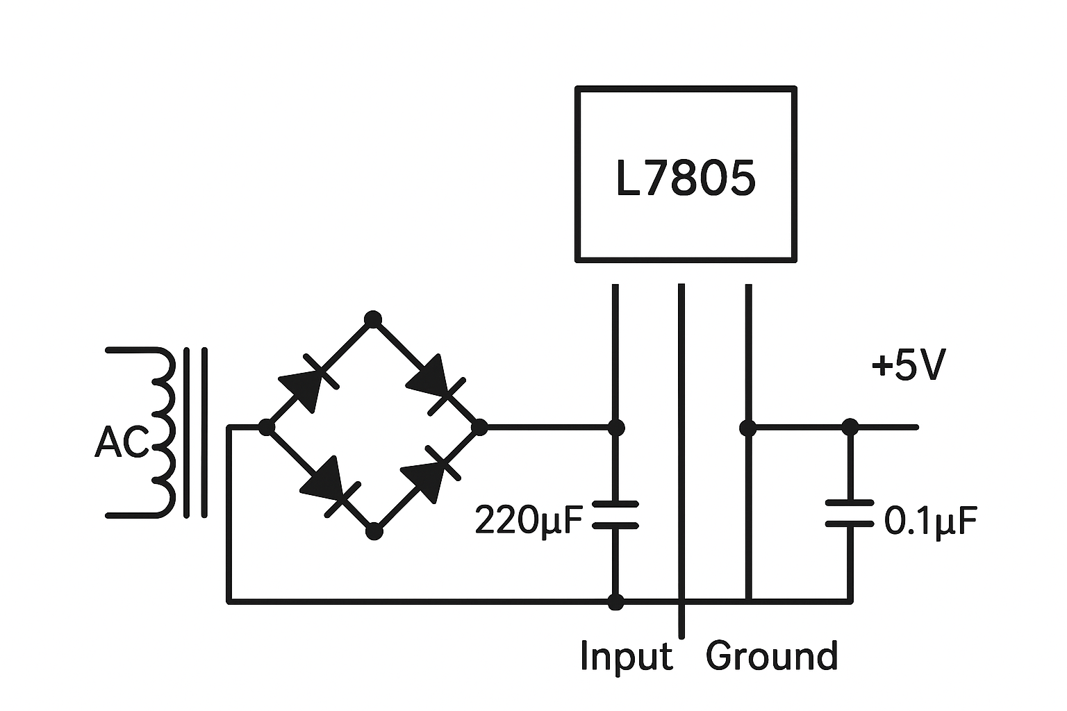 دیتا شیت رگولاتور L7805 | L7805 regulator datasheet