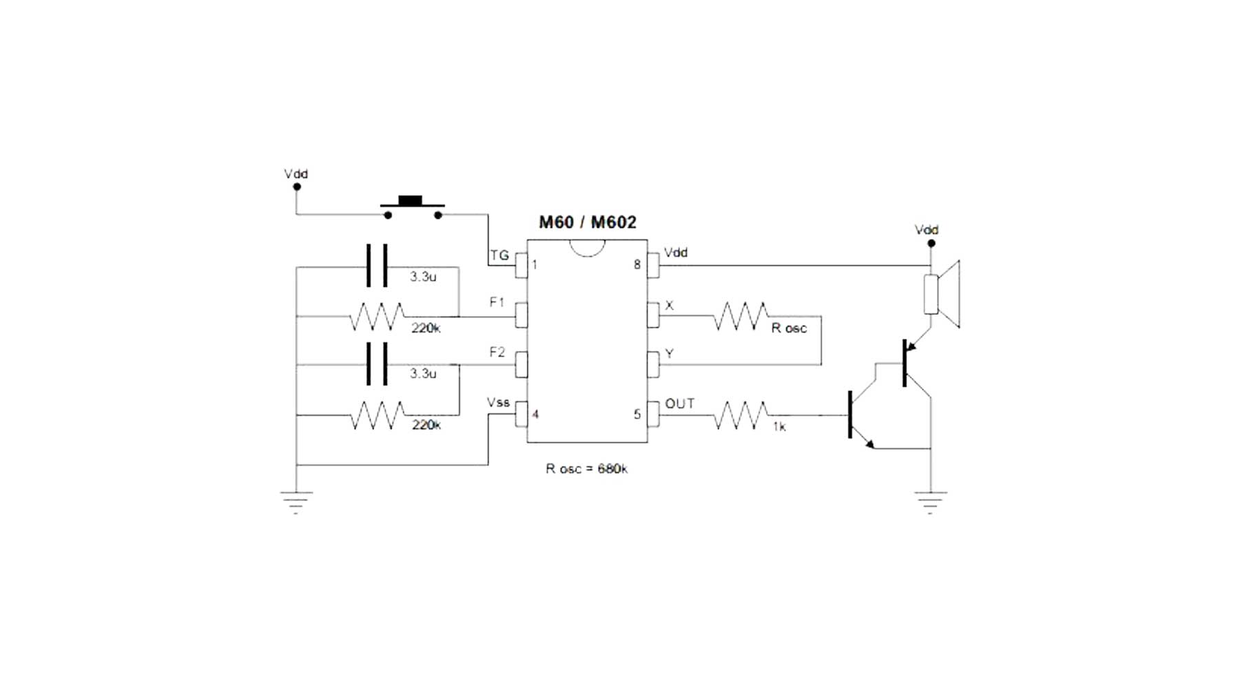 M602 IC data sheet | دیتا شیت آی سی M602