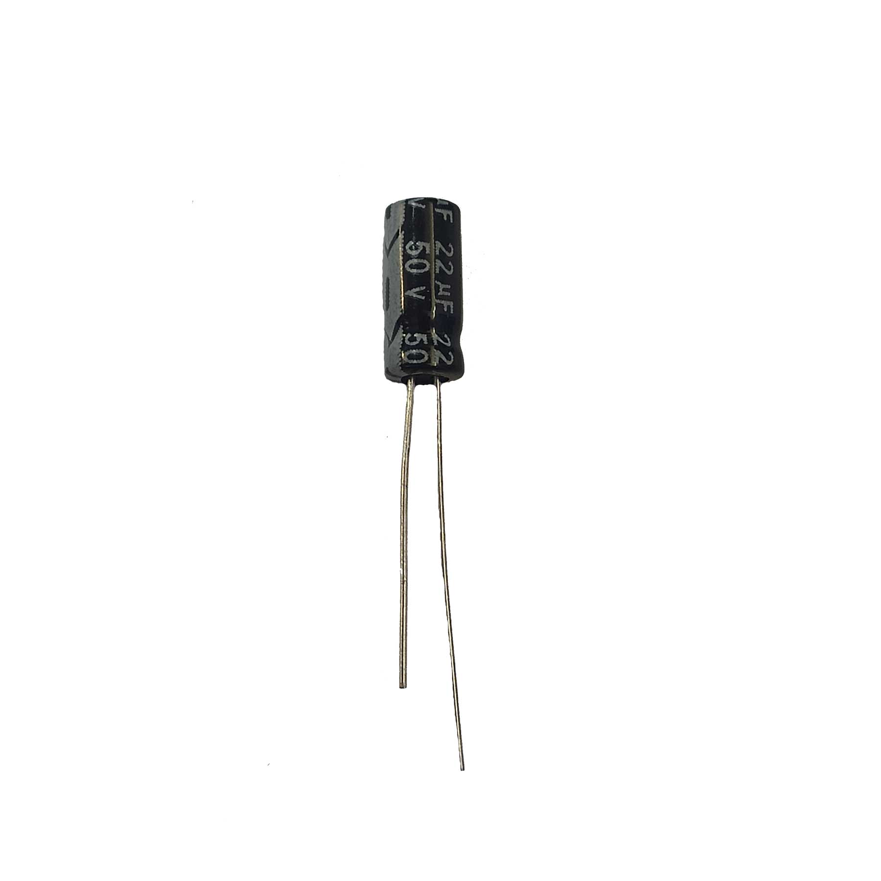 خازن 22 میکروفاراد 50 ولت | Capacitor 22 microfarads 50 volts