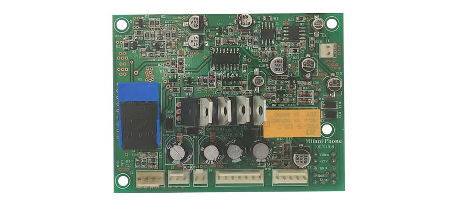 برد اولیه منتاژ شده | The initial board is assembled