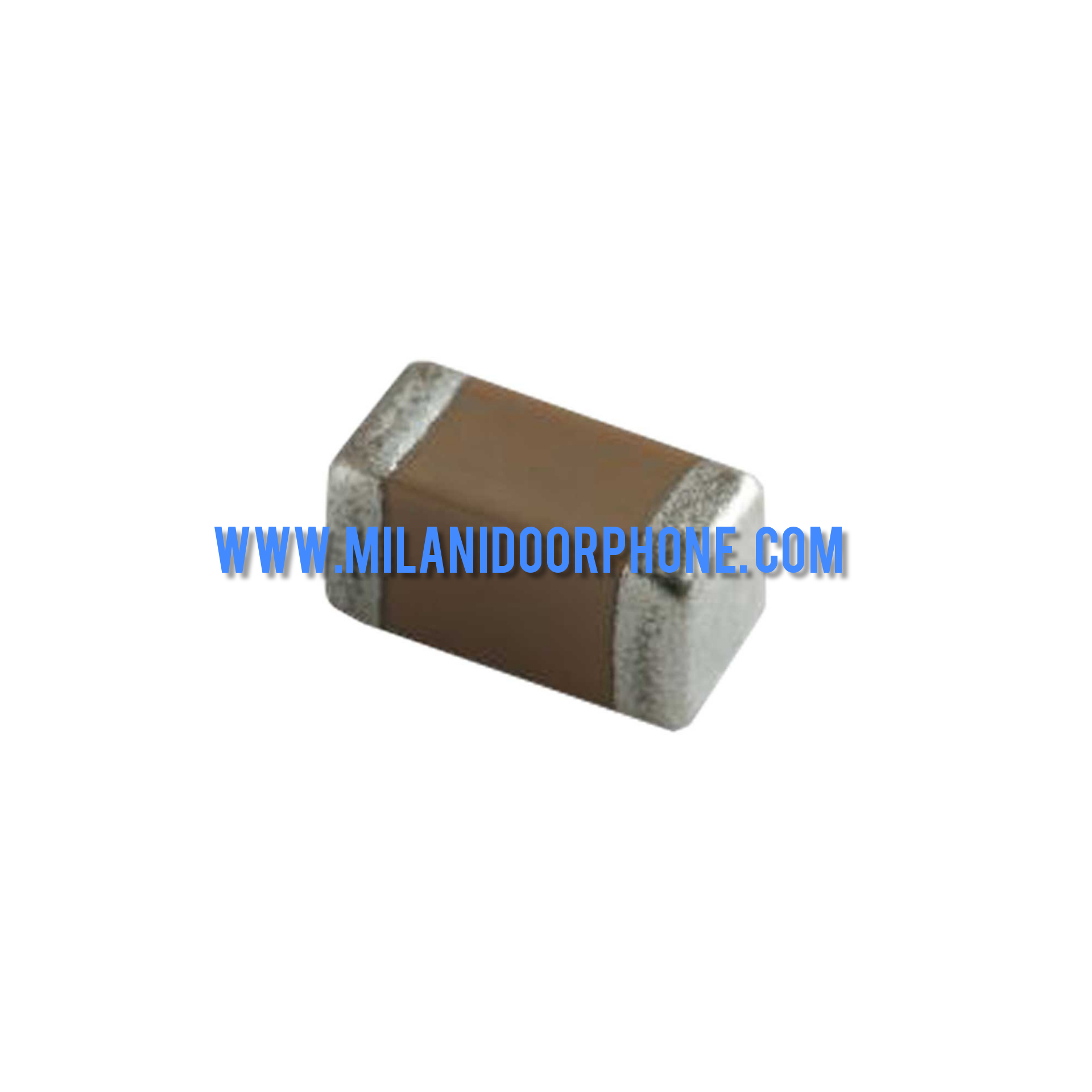 خازن اس ام دی 1 میکرو فاراد سایز 0805 | 1 microfarad SMD capacitor size 0805