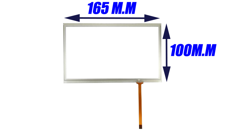 ابعاد تاچ 7 اینچ آیفون تصویری | Dimensions of the 7-inch touch screen of the iPhone video